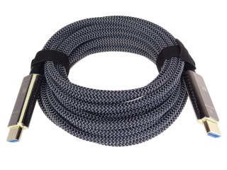 Kabel HDMI PremiumCord Ultra High Speed 2.1 światłowodowy 8K@60Hz, pozłacany 10m