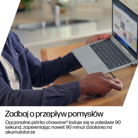 HP EliteBook 8 Flip G1i 13 Ultra 7 255U 13.3"WUXGA Touch IPS 400nits AG U7 255U 32GB LPDDR5x-7500 SSD1TB Arc Cam IR 5 Mpx AI 62W