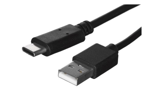 Kabel Lanberg QC 3.0 CA-USBO-20CU-0018-BK (USB 2.0 typu A - USB typu C ; 1,8m; kolor czarny)