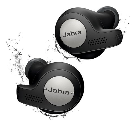 Słuchawki dokanałowe bezprzewodowe Jabra Elite Active 65t, titanium black