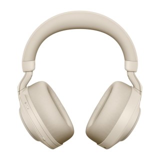 Słuchawki nauszne bezprzewodowe Jabra Evolve2 85 MS Stereo Link380c, beige