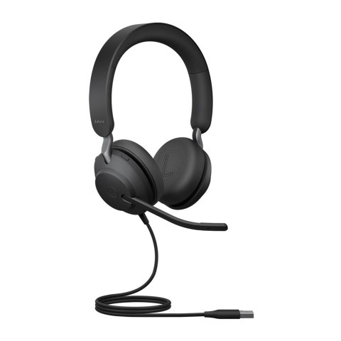 Słuchawki nauszne przewodowe Jabra Evolve2 40 UC Stereo USB-A