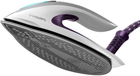 Żelazko z generatorem pary Philips GC9660/30 (2700W; kolor fioletowy) (WYPRZEDAŻ)