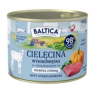 BALTICA SMAKI REGIONÓW Kot dorosły Cielęcina 185g