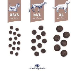 BALTICA SMAKI REGIONÓW Dziczyzna z owocami leśnymi XS / S 1kg