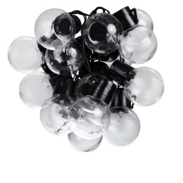 Girlanda ogrodowa solarna LED 2w1 Maclean MCE424, IP44, 3W, 10lm, 3000K, akumulator 2*600 mAh, 5V DC, 7m