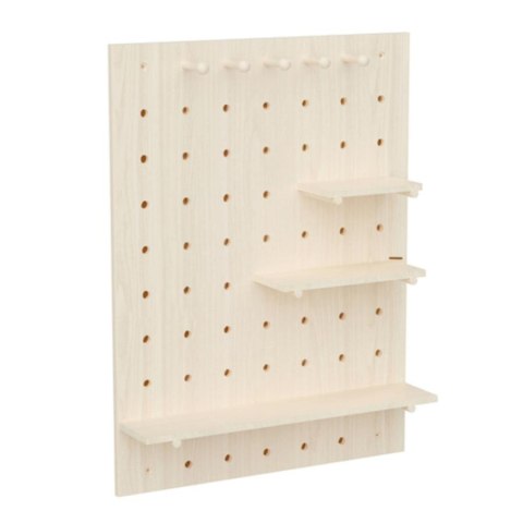 Tablica drewniana organizer Maclean, drewniany, 60x80cm, max. 20kg, MC-131 WD