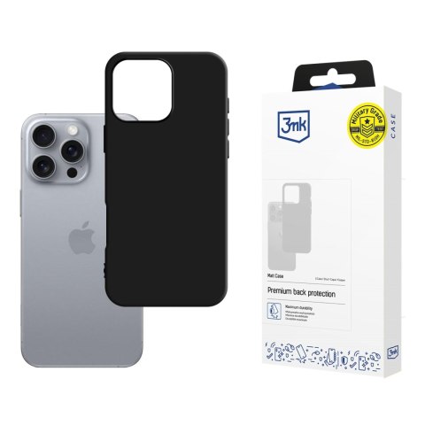 Etui na telefon do Apple iPhone 16 Pro - 3mk Matt Case