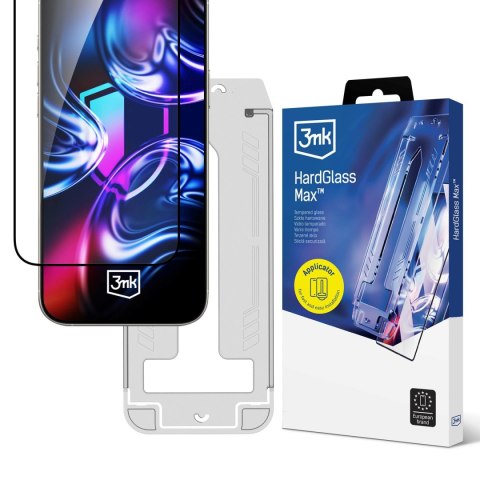 Szkło hartowane z ramką montażową do Apple iPhone Air - 3mk HardGlass Max