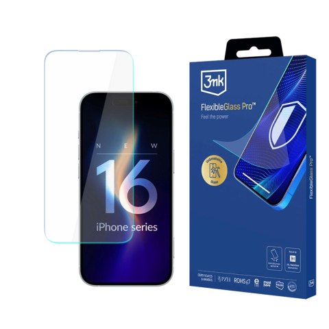 Szkło nietłukące się do Apple iPhone 16 Pro Max - 3mk FlexibleGlass