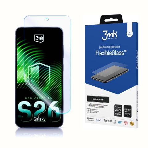 Szkło nietłukące się do Samsung Galaxy S26 - 3mk FlexibleGlass