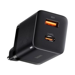 Ładowarka sieciowa Baseus Super Si Pro CCSUPP-E01 30W szybka z gniazdem USB QC3.0 oraz USB-C PD 3.0