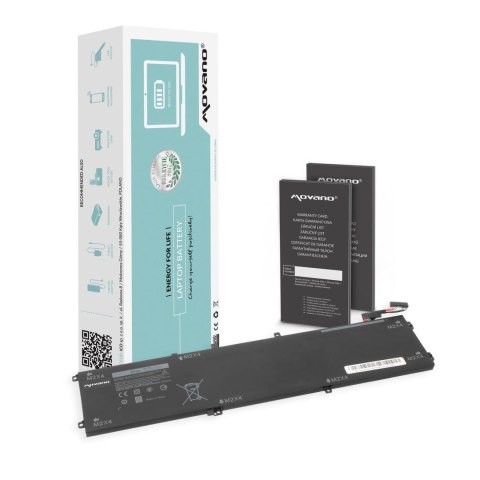 Bateria Movano do notebooka Dell XPS 15 (9550), 6GTPY (11.4V) (8500 mAh)