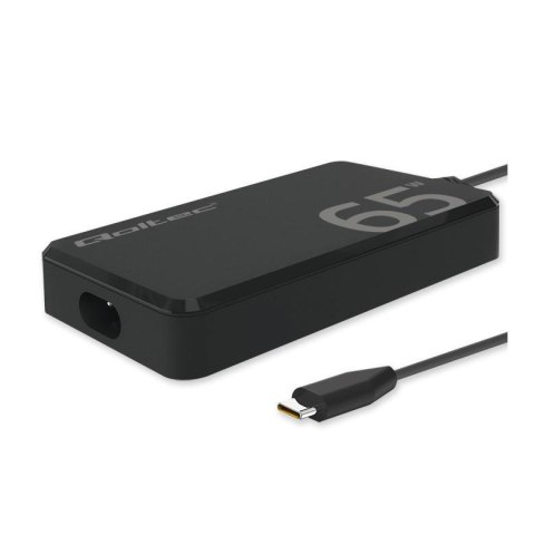 Ładowarka sieciowa Qoltec 65W GaN Super Fast SLIM