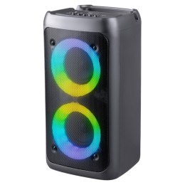 Głośnik Defender BOOMER 20 Bluetooth 20W MP3/FM/SD/USB/AUX/TWS/LED/MIC KARAOKE czarny
