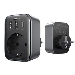 Ładowarka sieciowa Ugreen CD314 90613 do 2x USB, 1x USB-C 30W + AC 3680W