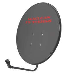 Antena satelitarna Maclean TV System MCTV-928 stal fosforowana, grafit, 80cm
