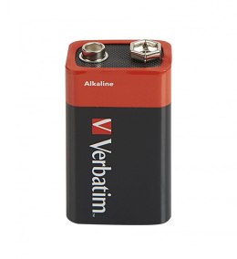Bateria Verbatim 9V R9 6LR61 (1 szt blister)