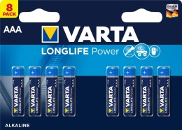 Baterie VARTA LONGLIFE POWER AAA 1.5V 8 szt
