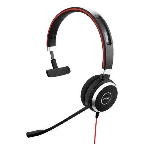 Słuchawki przewodowe z mikrofonem Jabra Evolve 40 MS Mono, USB-A czarne