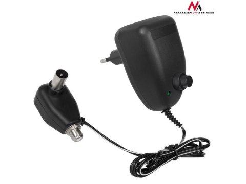Zasilacz TV antenowy Maclean MCTV-914 12V 100mA gniazdo F z regulacją
