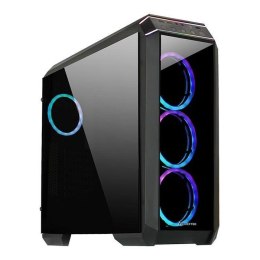 Obudowa Chieftec STALLION II GP-02B-UC-OP ATX RGB z oknem bez zasilacza czarna