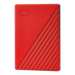 Dysk WD My Passport 6TB USB3.2 Gen 1 Czerwony