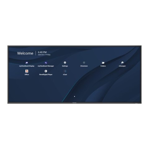 Monitor ViewSonic CDE105UW 105" 5K Presentation Display Digital Signage