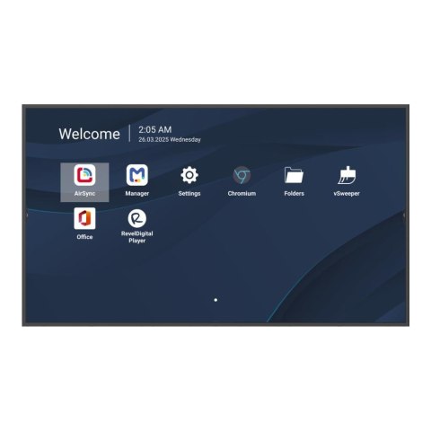 Monitor ViewSonic CDE6514-2C 65" 4K Digital Signage Display 24/7