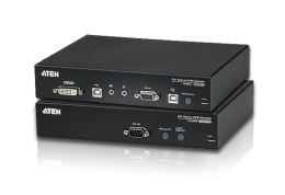 Extender światłowodowy KVM ATEN HDBaseT DVI/USB/AUDIO CE690 (CE690-AT-G) 20km