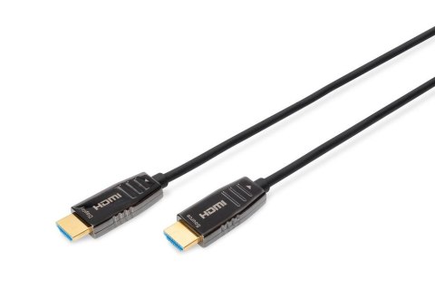 Kabel DIGITUS połączeniowy hybrydowy HDMI AOC HDMI-A męski-męski HDMI 2.1 UHD-2 8K@60Hz 48Gbps HDR, eARC, HDCP 2.2, CEC 20m