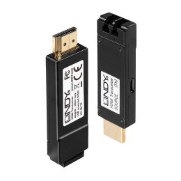 Extender światłowodowy LINDY HDMI 4K30, LC Duplex, 300m