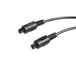 Kabel optyczny Maclean MCTV-638 Toslink (M) - Toslink (M), 0,5m, czarny