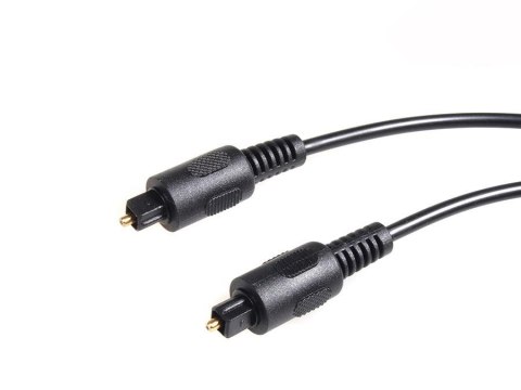 Kabel optyczny Maclean MCTV-638 Toslink (M) - Toslink (M), 0,5m, czarny