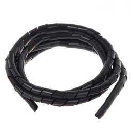 Osłona maskująca na kable Maclean MCTV-686 B (14.6*16mm) 3m czarna spirala