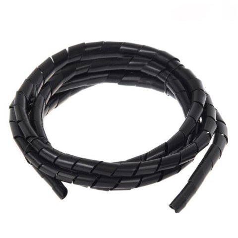 Osłona maskująca na kable Maclean MCTV-686 B (14.6*16mm) 3m czarna spirala
