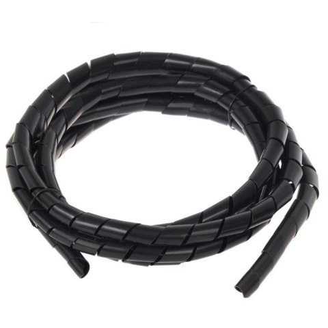 Osłona maskująca na kable Maclean MCTV-687 B (20.4*22mm) 3m czarna spirala