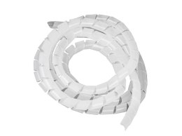 Osłona maskująca na kable Maclean MCTV-687 T (20.4*22mm) 3m transparentna spirala