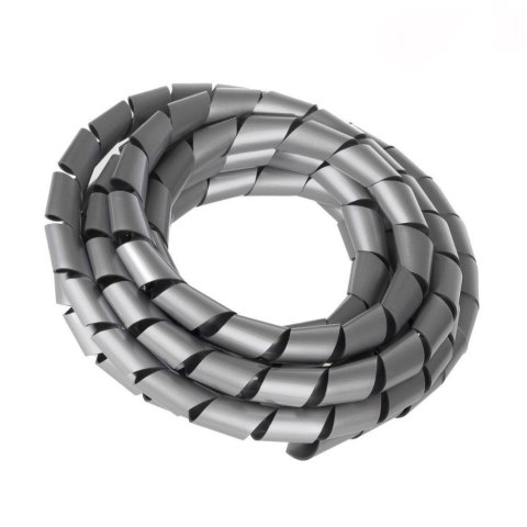 Osłona maskująca na kable Maclean MCTV-687S (20.4*22mm) 3m srebna spirala