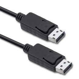 Kabel DisplayPort v1.2 Qoltec męski | DisplayPort v1.2 męski | 5K | 2m