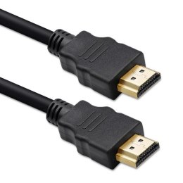 Kabel Qoltec HDMI v.1.4 | High speed | 4K | 30Hz | 30AWG | GOLD | 1.5m