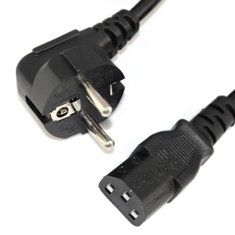 Kabel zasilający Savio CL-98 1,8m Schuko męski - IEC C13