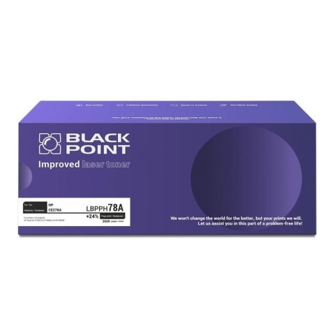 Toner Black Point do Hp (CE278A) Black 2600 str. z chipem