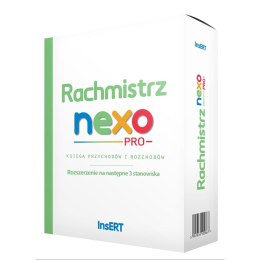Licencja InsERT - Rachmistrz NEXO PRO rozszerzenie na następne 3 stanowiska