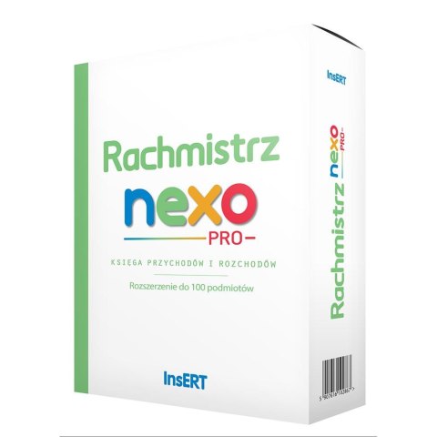 Oprogramowanie InsERT - Rachmistrz nexo pro - rozszerzenie do 100 Podmiotów