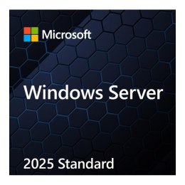 Oprogramowanie Windows Server Standard 2025 64Bit English 1pk DSP OEI DVD 16 Core