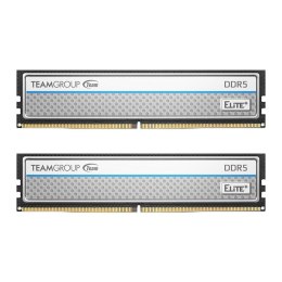 Pamięć DDR5 Team Group ELITE Plus 64GB (2x32GB) 6000MHz CL48 1,1V Silver