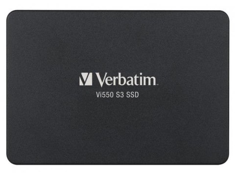 Dysk SSD wewnętrzny Verbatim Vi550 S3 512GB 2.5" SATA III czarny