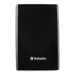 Dysk SSD zewnętrzny Verbatim Store n Go Slim Portable 256GB USB-C 3.2 Gen 1 czarny