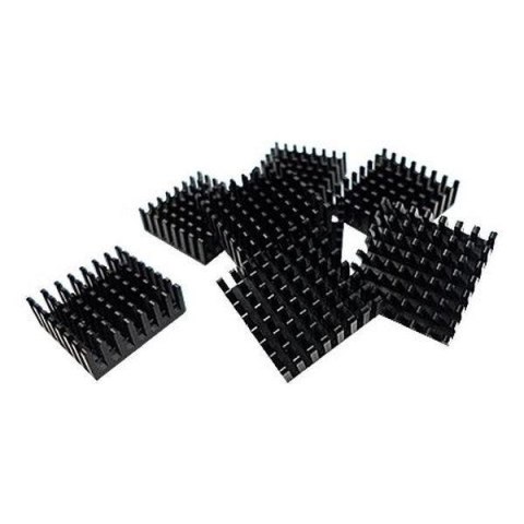 Radiator QNAP do modułu SSD M.2,14*14MM, czarny, samoprzylepny 8 szt